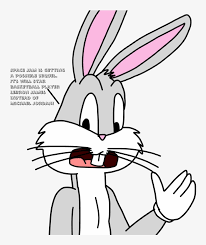 Michael jordan & bugs bunny size jam 4/18. Vector Freeuse Bugs Bunny Talks About Space Jam Sequel Space Jam Bugs Bunny Drawing Free Transparent Png Download Pngkey