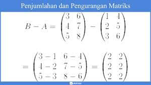Dengan memperhatikan konsep matriks segitiga di atas, jika kita cermati kombinasi pola tersebut pada suatu matriks persegi, seperti matriks berikut ini. Elemen Matriks Ordo Identitas Jenis Transpose Determinan Invers