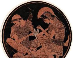 Image of Glaucus Lycian Hero Iliad classical art