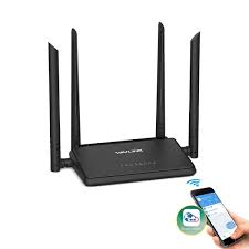 Meco Routeur Wifi 300mbps 2 4ghz Ieee 802 11b G N 4x5dbi Antennes Avec Fonction Wps Controle Par Smartphone App 1 Wan Port 2 Routeur Smartphone Antennes