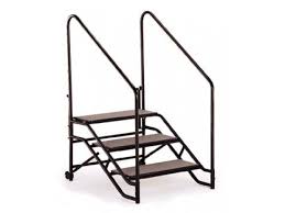 See our other configurations of portable aluminum stairs. Portable Steps With Handrails For 24h Or 32h Mobile Stage Fst 324a Portable Stages
