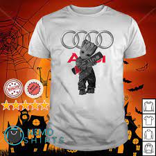 Baby Groot Hug Audi S Line Shirt Hoodie Sweater And V Neck T Shirt Baby Groot Audi Audi Dealership