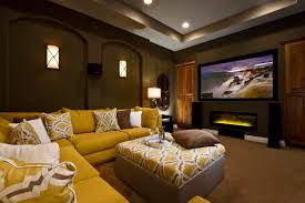Modern carpets come in many different patterns, colors and shapes. 75 Beautiful Carpeted Home Theater Pictures Ideas July 2021 Houzz