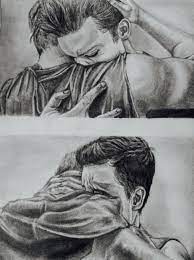 Graphite Noel Fisher And Cameron Monaghan As Mickey Milkovich And Ian Gallagher Graphite On Paper Mickey And Ian Shameless Mickey And Ian Mickey Drawing