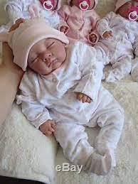 Sleeping Reborn Baby Girl Dolls Rebornbabydollart Uk