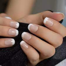 Pin By Morningbeautifulus On Crystal Tiara French Tip Acrylic Nails White French Nails French Nails