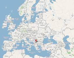 Граничит на западе с албанией, на севере с сербией, на востоке с болгарией, на юге с грецией. Makedoniya Na Karte Evropy
