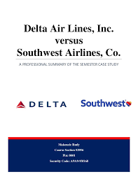 delta airlines professional summary