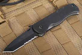 Razor sharp and proudly made in the usa. Cqc 7 Tanto Blade Shape Wave Opener Black Coated Serrated Blade Of 154cm American Made Ernest Emerson Is A Pioneer And Leader In Tactical Knives Both Custom A