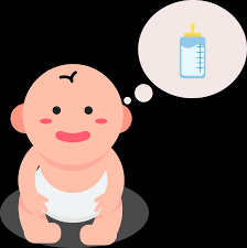 Funny Baby Milk Free Vector Graphic On Pixabay