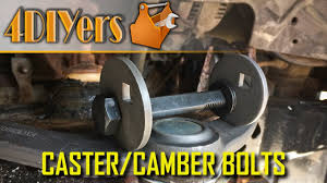 A couple degrees of camber in the front will help a lot, and adding a bit in the rear will also, maybe 1.5° or so. How To Install Caster And Camber Bolts On A Ford Ranger Youtube