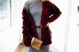 Vince Ribbed Dress Anine Bing Leopard Cardigan Ribbed Dresses Leopard Cardigan Fashion