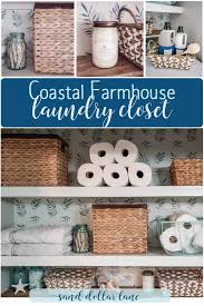 Looks like it will make laundry days more pleasant to do. Laundry Closet Remodel Sand Dollar Lane