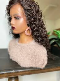 NATALEE| LONG DARK BROWN CURLY FREE PART Hair accessories