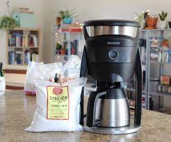 How To Clean A Coffee Maker With Citric Acid With Pictures Instructables