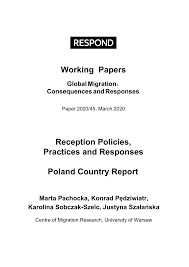 If your bags don't arrive be sure to speak with the airline staff and find out the procedure. Pdf Reception Policies Practices And Responses Poland Country Report