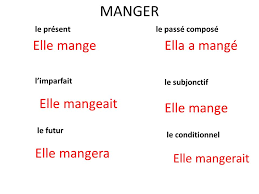 J'ai mangé, tu as mangé, il a mangé, elle a mangé, on a mangé, nous avons mangé, vous. Conjugaison De Verbes Partie I Ppt Telecharger