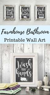 I Love These Cute Printable Bathroom Wall Signs Bathroom Wall Art Printables Farmhouse B Bathroom Printables Bathroom Wall Art Printables Farmhouse Bathroom