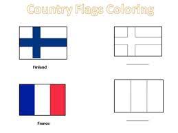 Each printable highlights a word that starts. Country Flags Coloring Pages For Kids