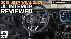 Jeep wrangler unlimited sahara 4x4 exterior color:black clear coat exterior paint interior color:black interior color. 2018 Jeep Wrangler Jl Sahara Interior Reviewed In Depth Look At The Jl S New Features Designs Youtube