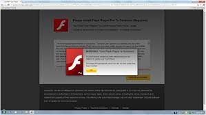 Warning Fake Adobe Flash Update Microsoft Community