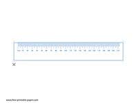 To have the most accurate ruler online, just set the pixels per inch(ppi), below are some if the length of an object goes to one mark past the halfway mark on your ruler then it will be 9/16 inch on an english ruler or 6/10 cm (or 6 mm) on a metric ruler. Mm Ruler Actual Size Free Printable Paper Mm Ruler Printable Paper Ruler