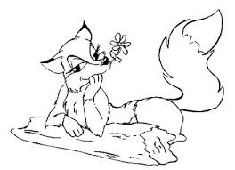 Some of the pictures are especially suitable for the youngest ones. Cute Baby Fox Coloring Pages Part 3