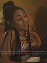 Chelsea Tavares outfits at WornOnTV