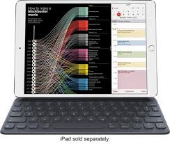 Apple Smart Keyboard For Apple Ipad 10 2 7th Generation 2019 10 5 Ipad Pro And Ipad Air Mptl2ll A Best Buy Apple Smart Keyboard Ipad Pro Ipad