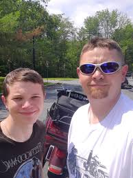 Father-son road trip