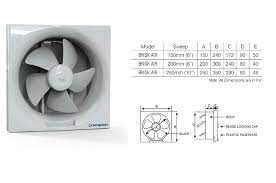 Maybe you would like to learn more about one of these? Crompton Brisk Air 250 Mm 10 Inch Exhaust Fan For Kitchen Bathroom And Office White Amazon In Home Kitchen