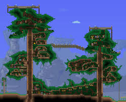 Worldgen Gave Me Two Living Wood Trees To Work With So I Did What I Had To Do Terraria View all ftb twitter feed.