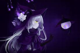 Like meowth, it can also walk on its two hind legs or on all four legs. Gloves Green Eyes Hat Hitsukuya Horns Lampent Litwick Pokemon Purple White Hair Witch Witch Hat Konachan Com Konachan Com Anime Wallpapers