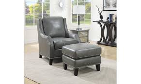 Pair with the matching ottoman for the ideal seating scenario. Accent Chair Ottoman Grey Jennifer Furniture