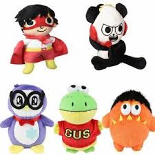 Ryan's world now at smyths toys ireland! Ryan Toys Review Plush Toys Ryan S World Moe Dinosaur Panda Penguin Stuffed Doll Ebay