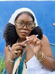 I also crochet with my hook and yarn in the same hand! If it works, it  works! 🤩