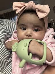 Olaf Silicone Teething Glove