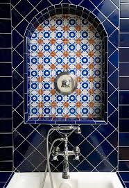 Mexican style is identically with tiles. Mesmerizing Mexican Tile Bathroom Ideas Diy Ideas