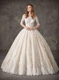 2019 Pronovias Prenses Gelinlik Modelleri Straplez Uzun Yetim Kol Dantel Detayli Islemeli Kiyafet Kombinleri Gelin Elbisesi The Dress Balo Elbisesi