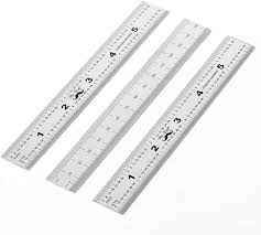 Due to inherent differences in printers and settings, we recommend comparing with a physical ruler if stringent measuring is desired. Amazon Com Mr Pen Machinist Ruler Ruler 6 Inch 3 Pack Mm Ruler Metric Ruler Millimeter Ruler 1 64 1 32 Mm And 5 Mm Metal Ruler 6 Inch Precision Ruler 6 Inch Ruler Stainless Steel Ruler Rulers Office Products