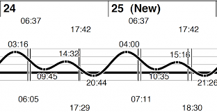 2011 November Tide Chart Ultraman World Championships