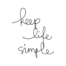 Inspirational Poster Keep Life Simple Black And White Home Decor 600 Inr Liked On Polyvore Featuri Words Quotes Inspirational Quotes Inspirational Words