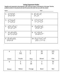 Learn the rules of exponents in this free math video tutorial by mario's math tutoring. Practice Worksheet For Law Of Exponents Answers Promotiontablecovers