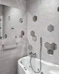 Pattern matt bathroom designs tile. 60 Stylish Hexagon Tiles Ideas For Bathrooms Digsdigs