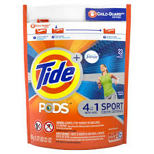 They are designed to dissolve in water Tide Pods Plus Febreze Sport Odor Defense Laundry Pacs Active Fresh Scent 23 Count Designed For Regular And He Washers Walmart Canada