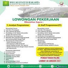 Lowongan kerja terbaru januari 2021. Loker Hari Ini Info Lowongan Kerja Terbaru Maret 2021 Cute766