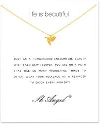 You want to find the perfect arrangement, but with so many to choose from, you're afraid you'll get it wrong. Buy Sk Angel Meaning Card Friendship Gold Anchor Compass Necklace Good Luck Elephant Pendant Chain Y Necklace With Gift White Card Online In Italy B083k42zmq