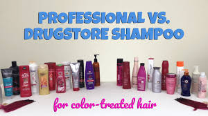 Having one without the other simply isn't right. Professional Vs Drugstore The Best Shampoo For Color Treated Hair 22 Brands Tested Youtube