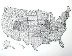 If you love these free coloring pages, you'll love my usa coloring art book. Coloring Pages Maps Of The United States Coloring Pages For Kids