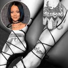 While ri is yet to publicly disclose what the tattoo means to her, it is assumed that it represents the people she loves. Rihanna Gets A Shark Tattoo As Love Message To Drake People Com